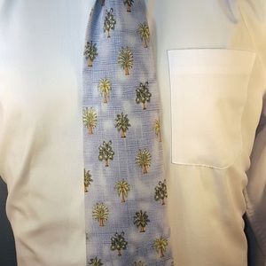 Tommy Bahama Silk Tie with 4 Different Palm Trees